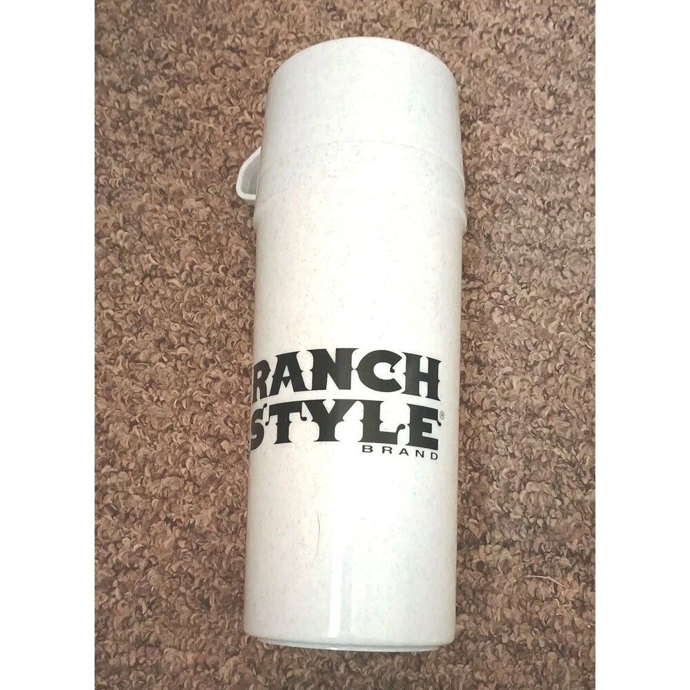 Unique Ranch Style Brand Thermos Employee Giveaway Promo Item. Made In USA